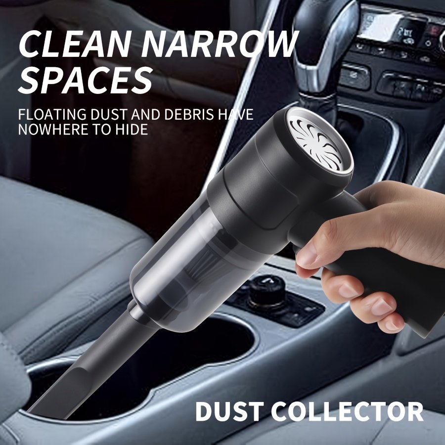 Aspirateur à Main « TurboVac » – Sans Fil 2-en-1, Aspire & Souffle — default (4/9)