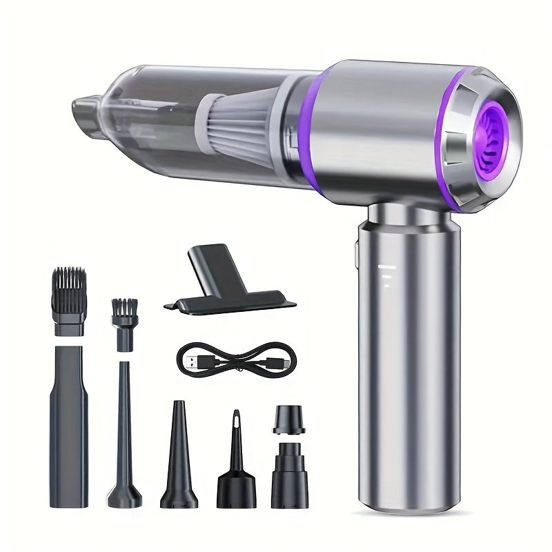 Aspirateur à Main « TurboVac » – Sans Fil 2-en-1, Aspire & Souffle — default (9/9)