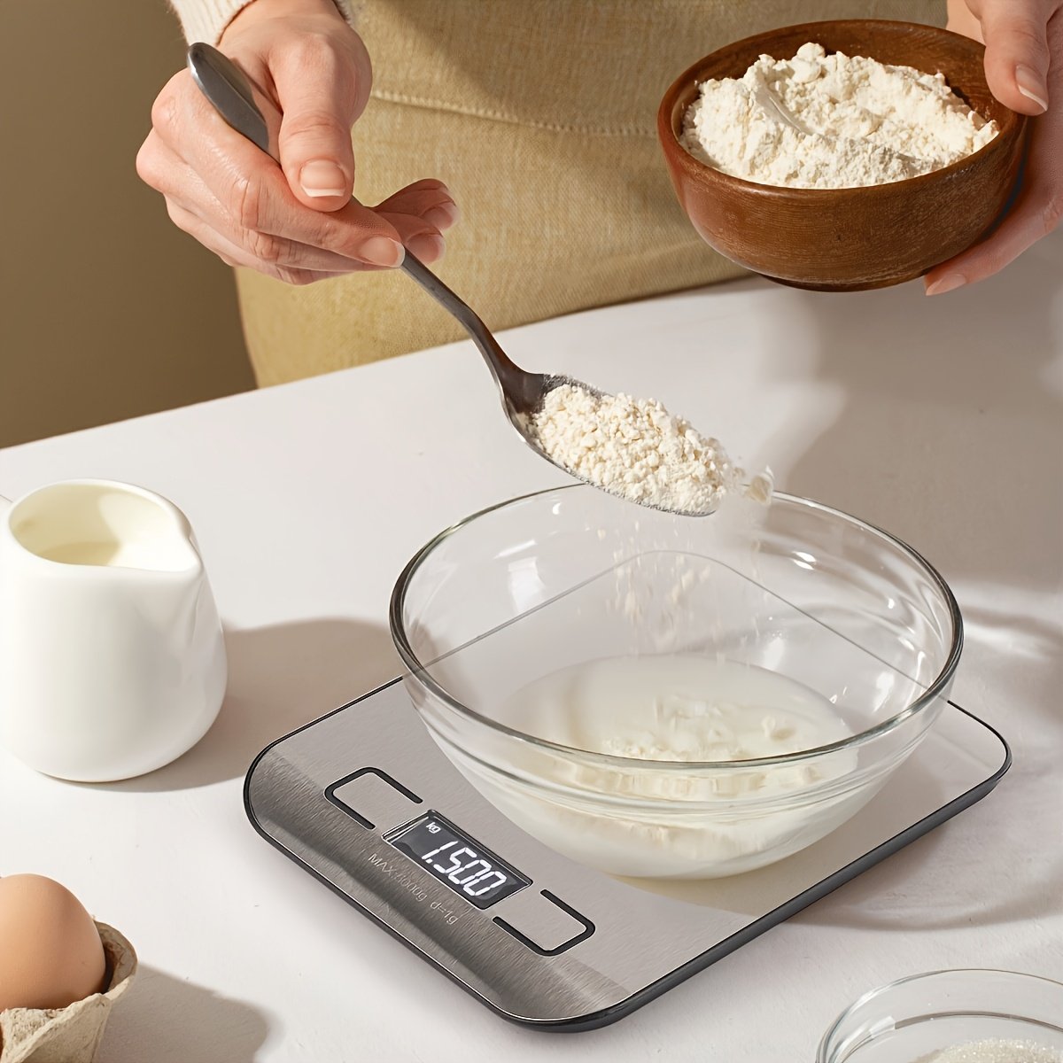 Balance Digitale Cuisine & Colis « PesoLine » – 10 kg, Précision 1 g — default (3/9)