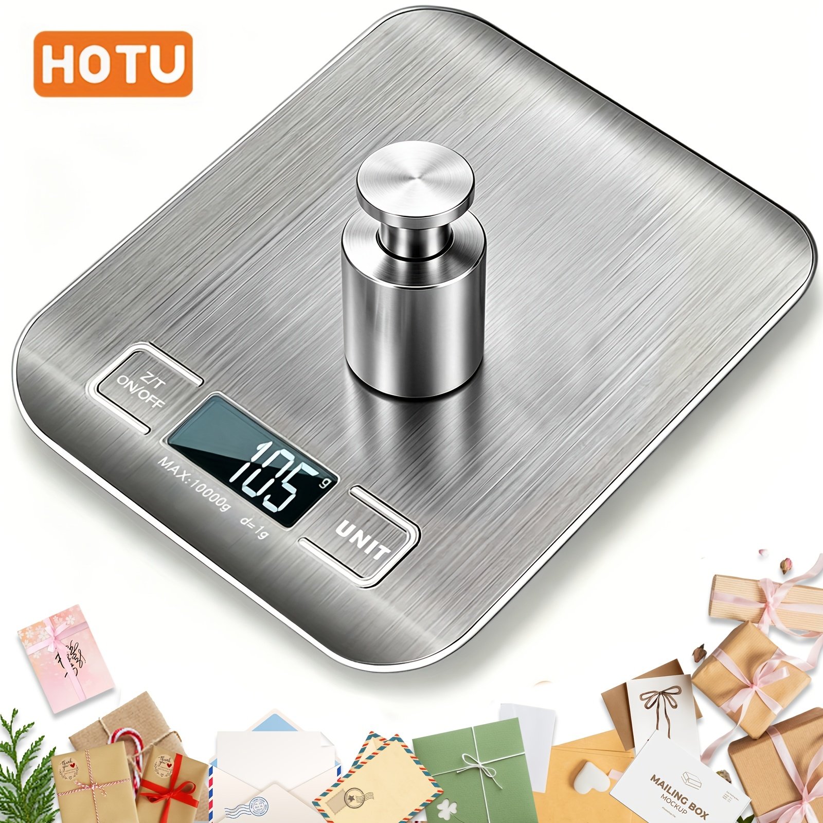 Balance Digitale Cuisine & Colis « PesoLine » – 10 kg, Précision 1 g — default (5/9)
