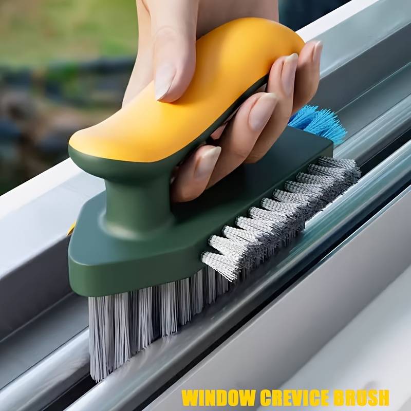 2-in-1 Brush "Rainura" – Grout Lines, Tracks & Corners