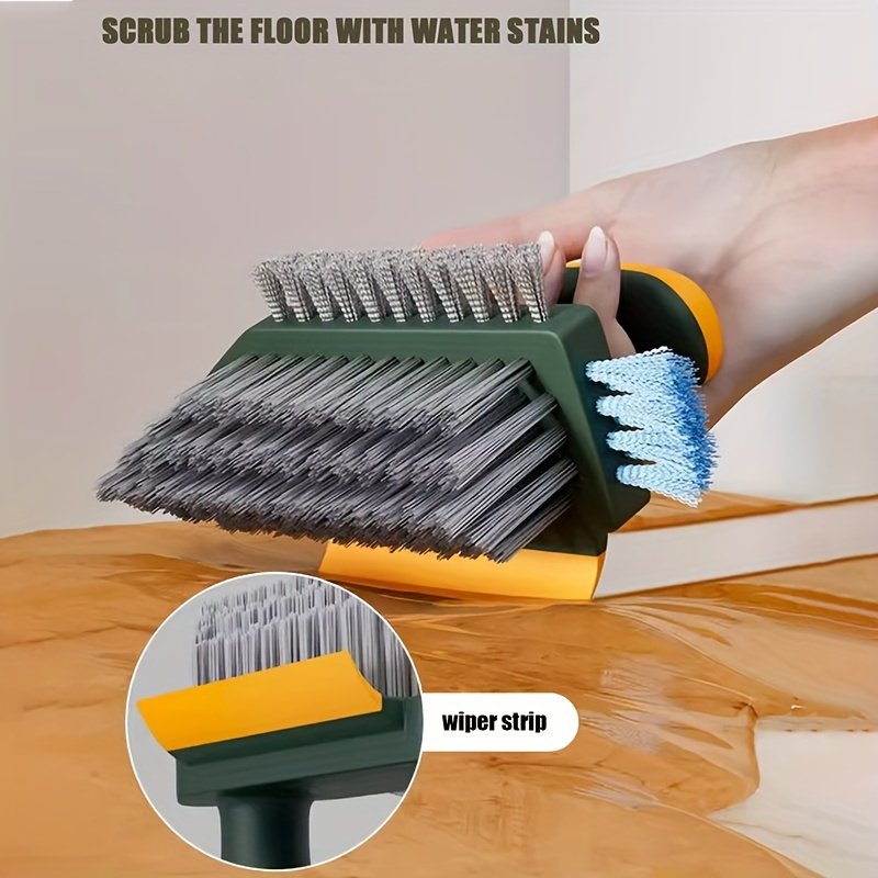 Brosse 2-en-1 « Rainura » – Joints, Rainures & Recoins — Vert (5/9)