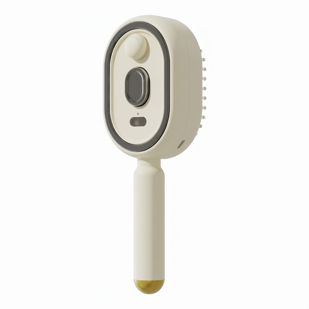 Brosse Massante Électrique à Coussin d'Air & Brumisateur Intégré — default (1/1)