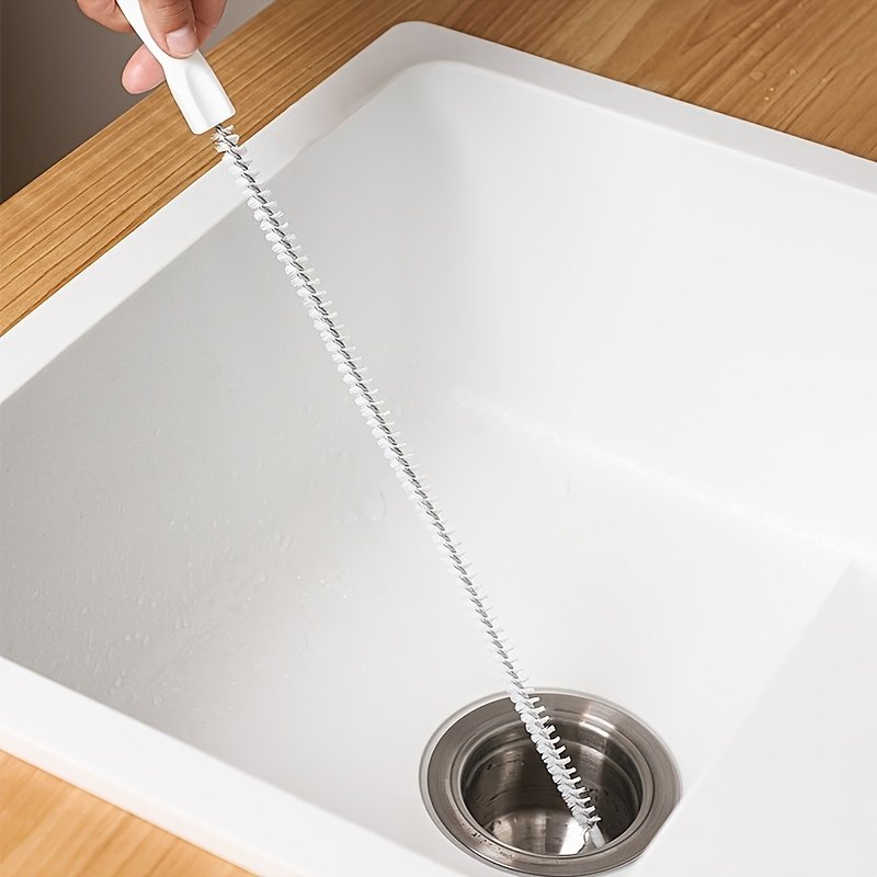 Furet Déboucheur « CheveuStop » – Tige Flexible Éviers & Douches — 1 pièce (9/10)