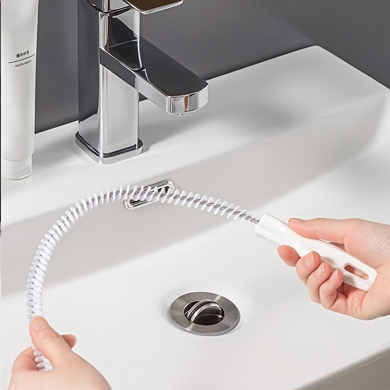 Furet Déboucheur « CheveuStop » – Tige Flexible Éviers & Douches — 1 pièce (6/10)