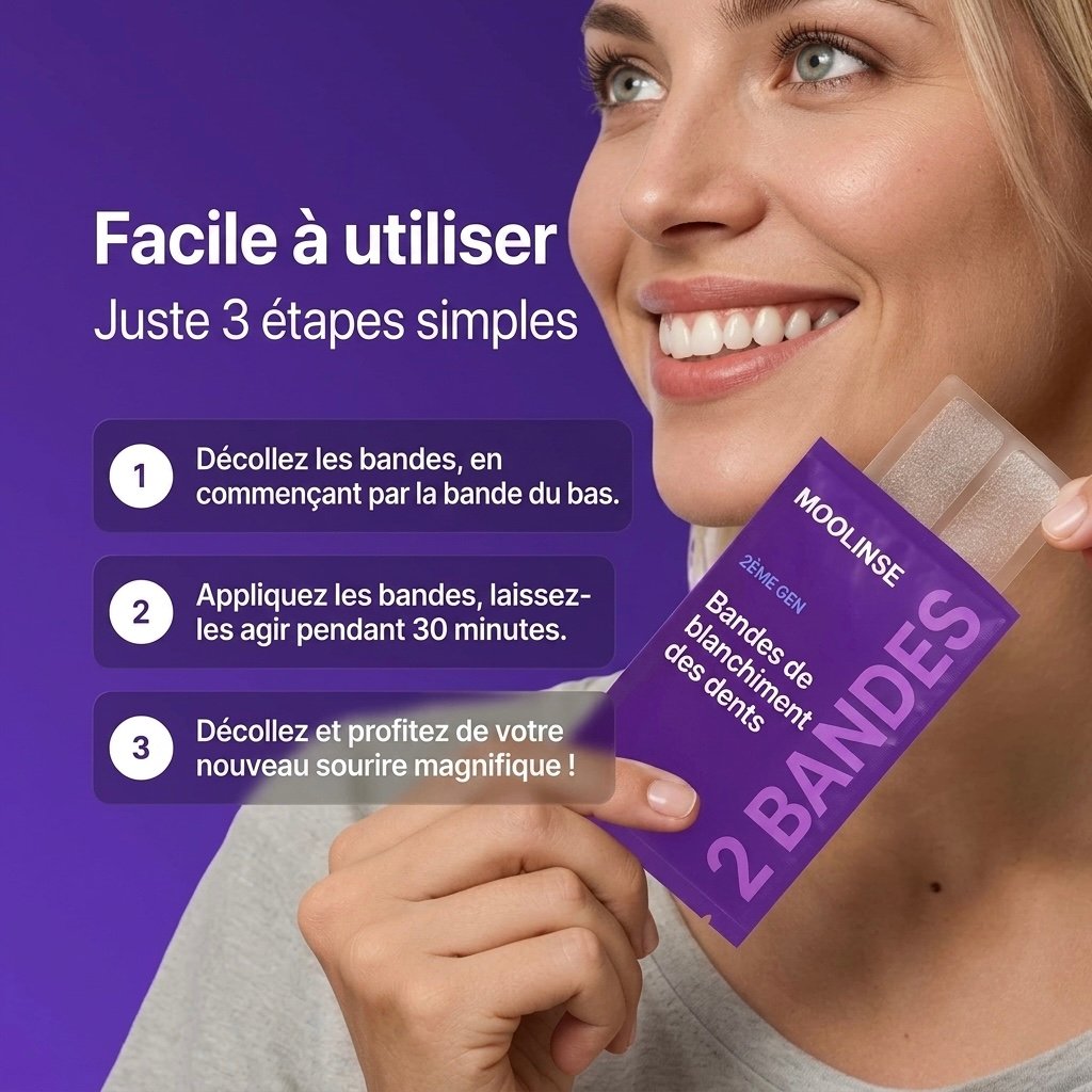 Kit de Bandes Blanchissantes Violettes – Correcteur de Couleur Instantané — default (2/3)