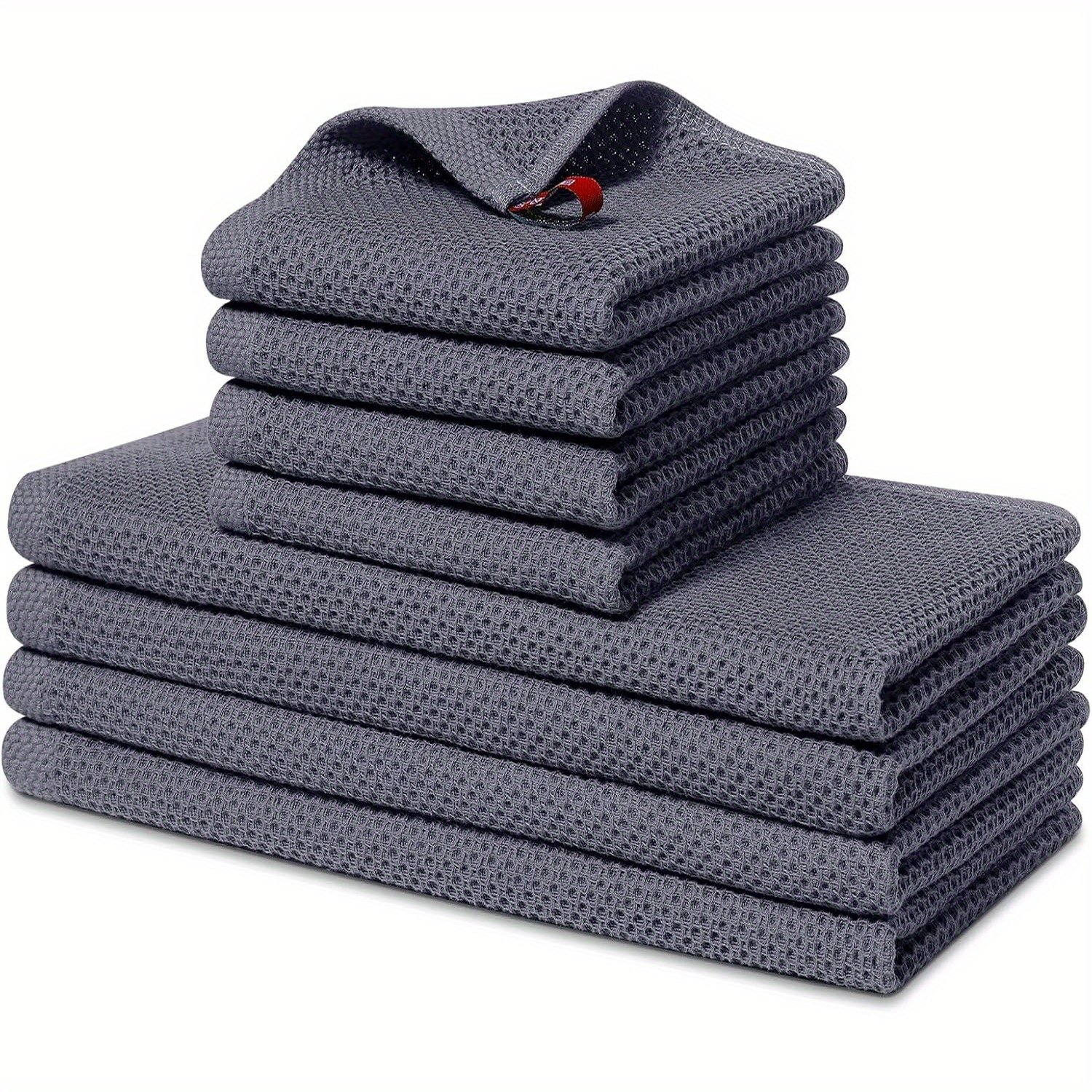 Lavettes Vaisselle 100 % Coton « CotoNette » – Lot Doux & Ultra-Absorbant — Beige (1/11)