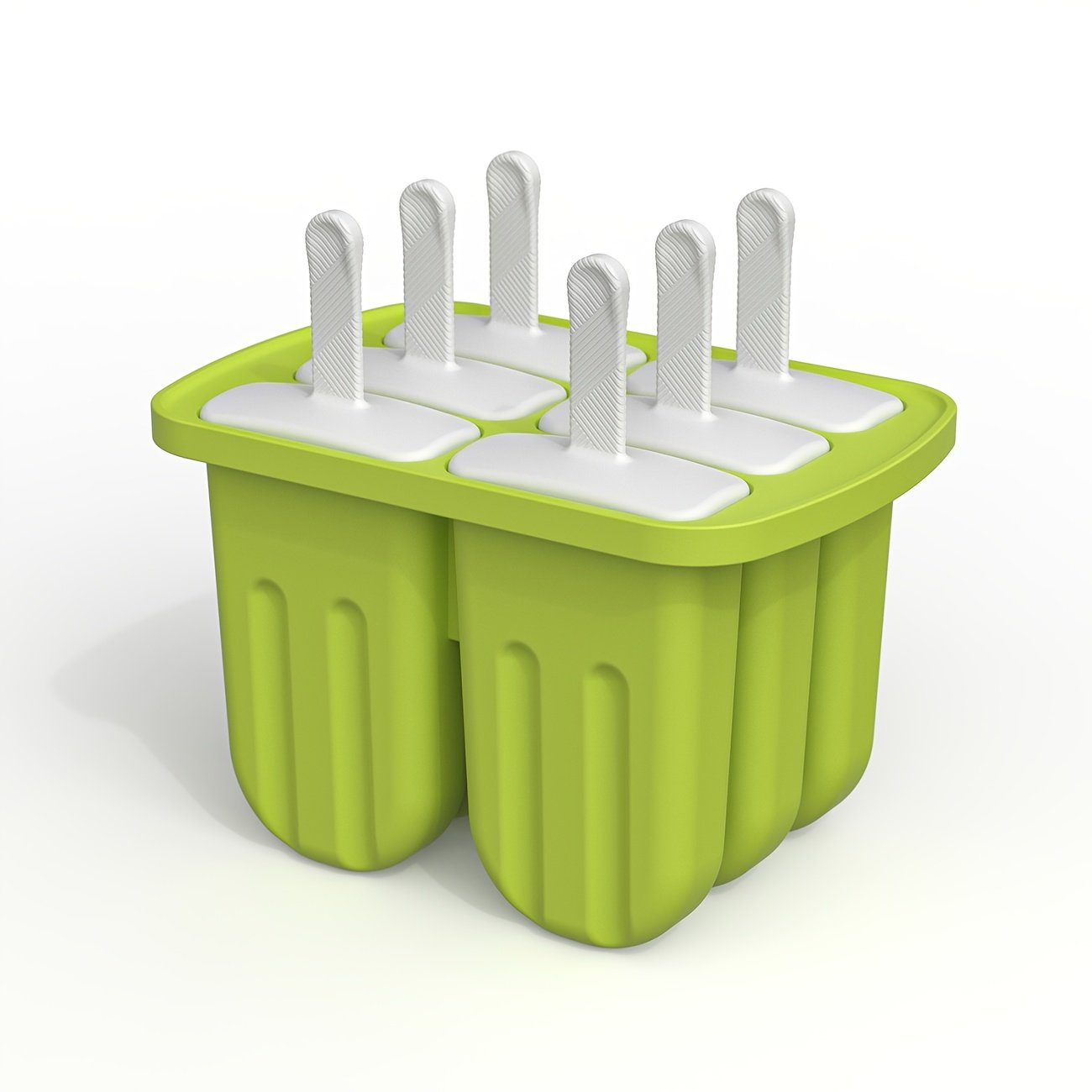 Moules à Glace Silicone « FrostiPop » – Bâtonnets Maison Faciles à Démouler — Bleu (8/11)