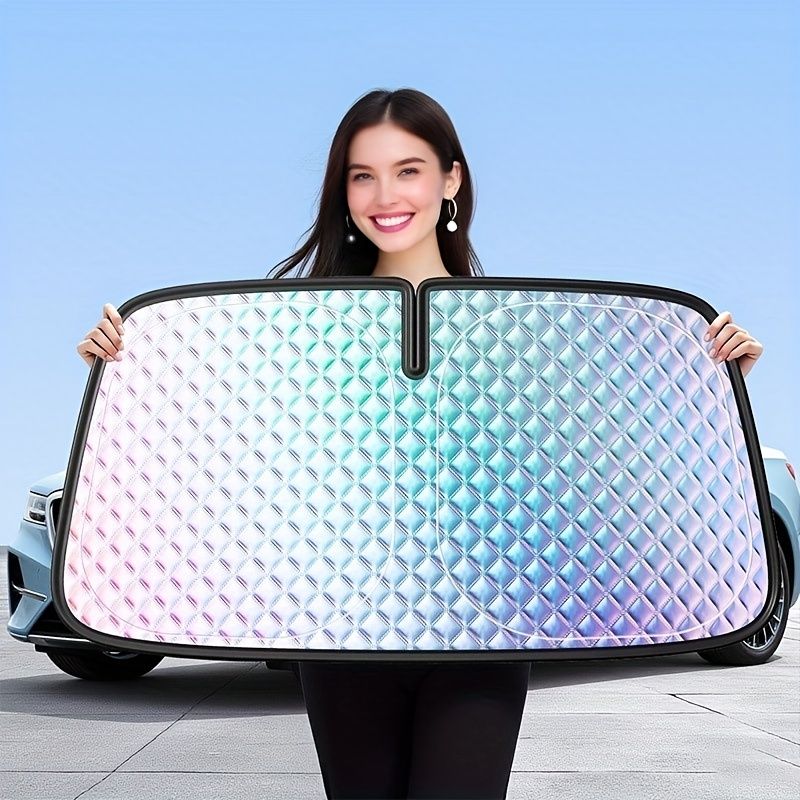 Foldable Car Sunshade "Cool Drive" – Windshield UV & Heat Blocker