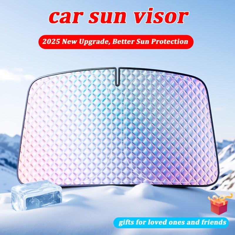 Pare-Soleil Voiture Pliable « Cool Drive » – Pare-Brise Anti-UV & Anti-Chaleur — default (3/8)