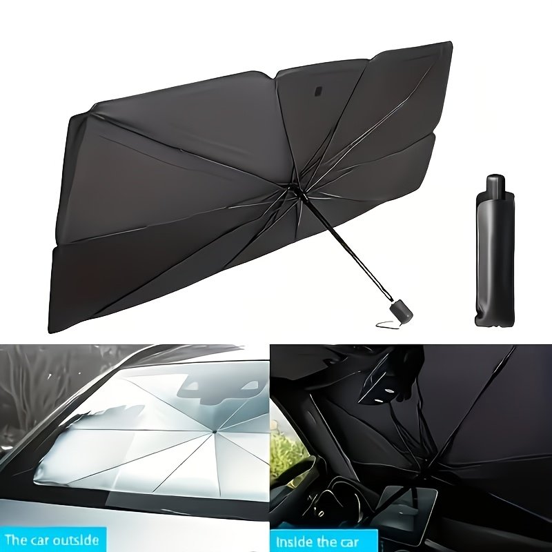 Pare-Soleil Voiture Titane « Silver Shield » – Isolant Thermique Anti-UV — default (3/10)