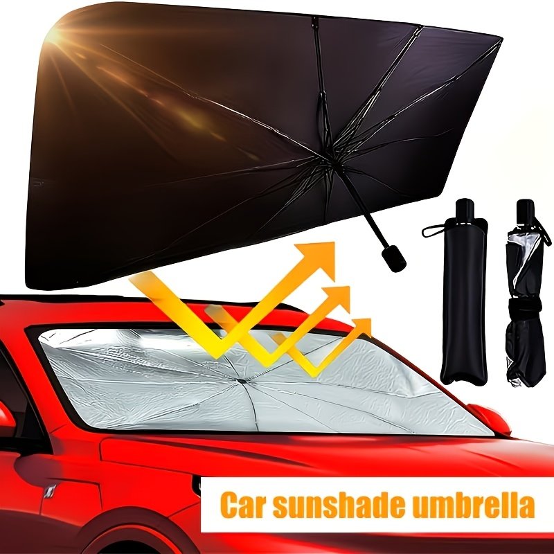 Pare-Soleil Voiture Titane « Silver Shield » – Isolant Thermique Anti-UV — default (8/10)