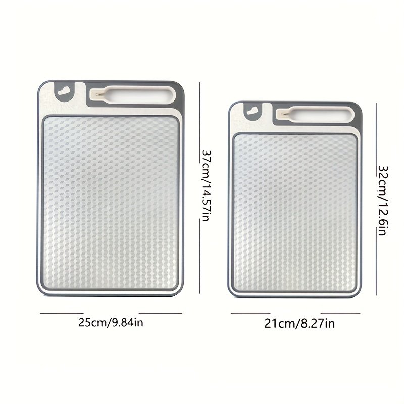 Planche à Découper Double Face « EcoBoard » – Paille de Blé & Inox 304 — default (6/9)