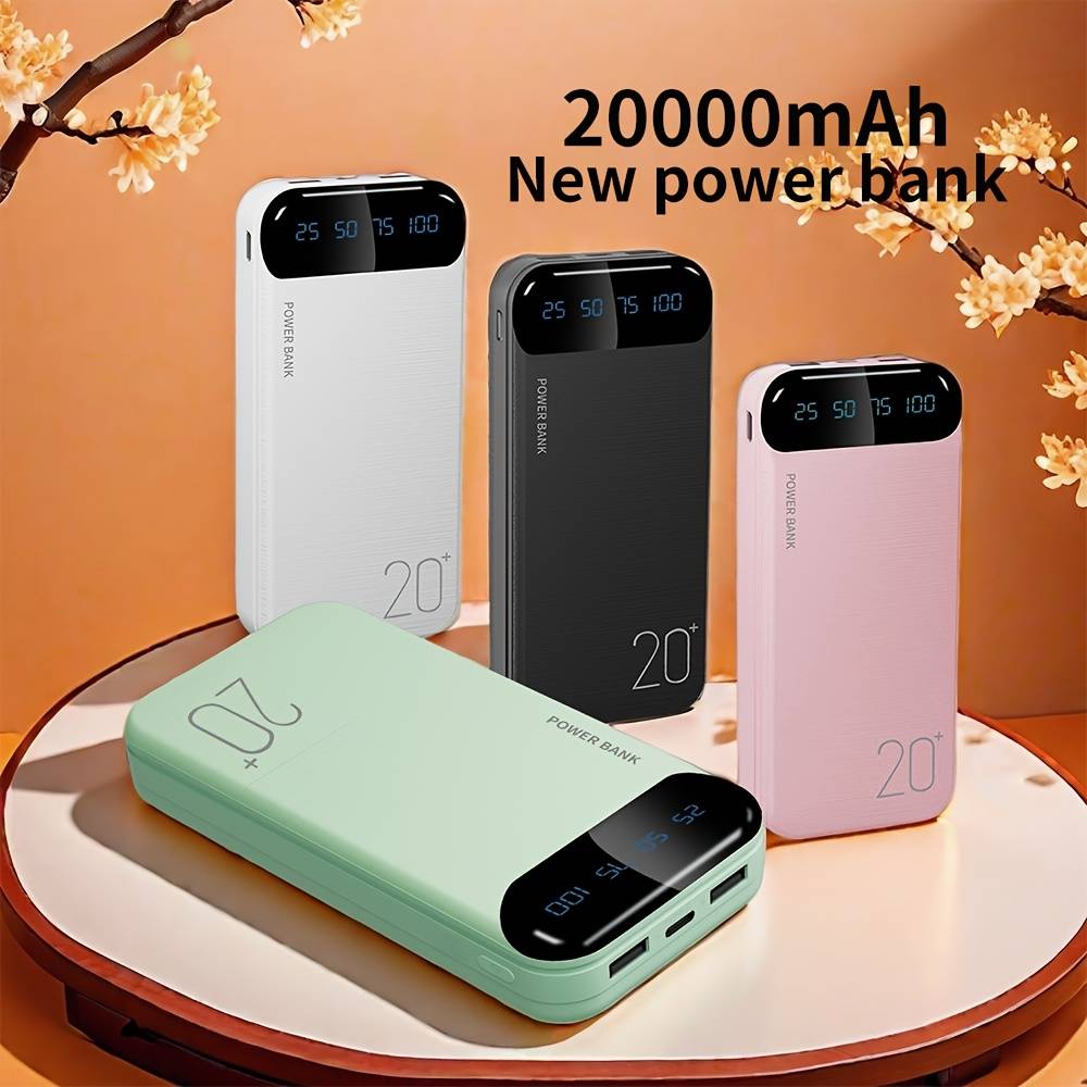 Power Bank "Marathon" – 20,000 mAh Large-Capacity External Battery