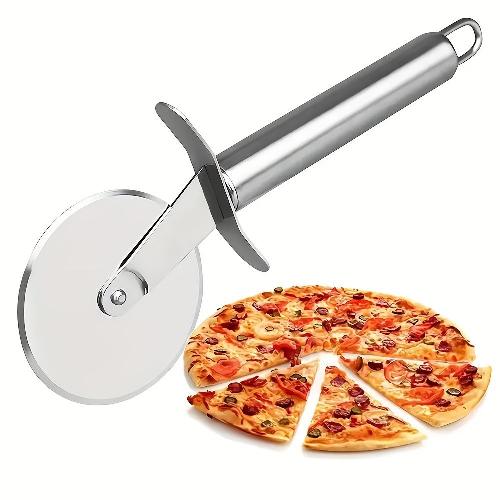 Roulette à Pizza Inox « SliceOne » – Lame Affûtée, Coupe Nette — default (1/9)