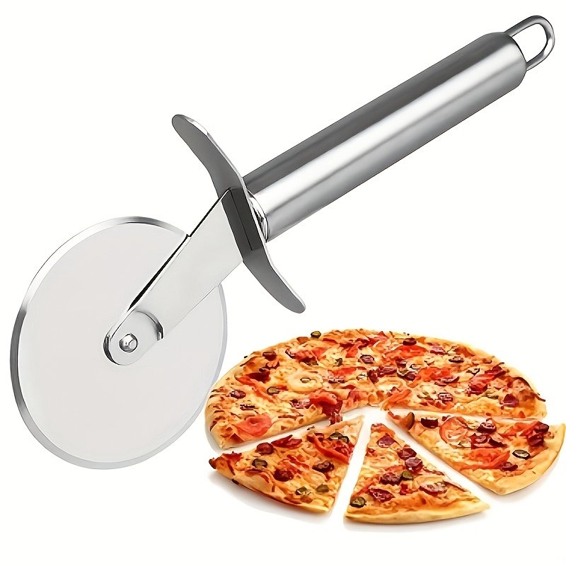 Roulette à Pizza Inox « SliceOne » – Lame Affûtée, Coupe Nette — default (7/9)