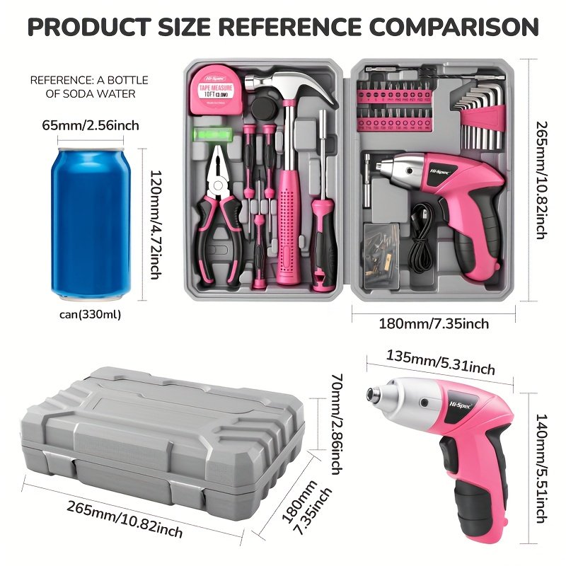 Visseuse Électrique « TwistBox » – Coffret d'Embouts Complet, Sans Fil 3,6 V — default (6/11)